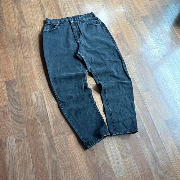 Black Lee Relaxed Fit Jeans - Picture 3 of 8